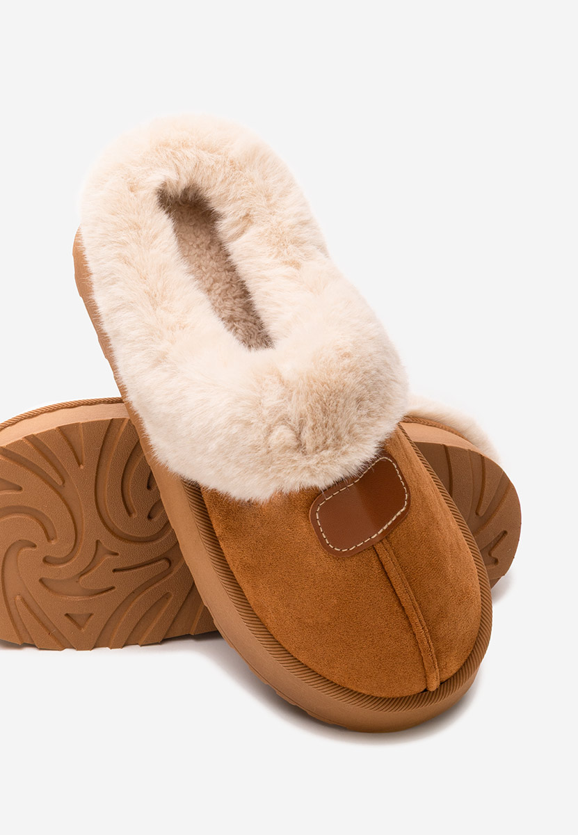 Papuče sa krznom Flufina deva