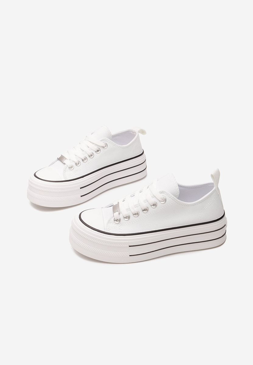 Tenisice s Platformom Kimala bijele