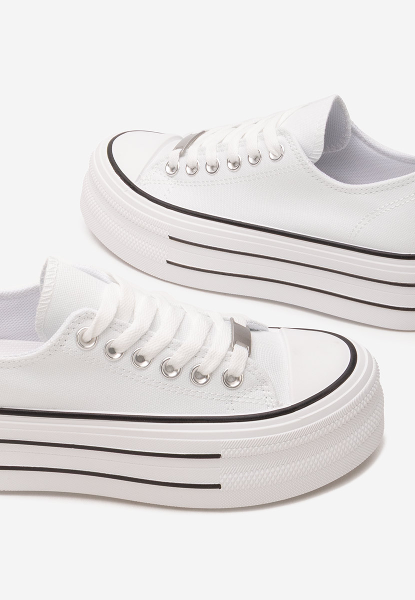 Tenisice s Platformom Kimala bijele