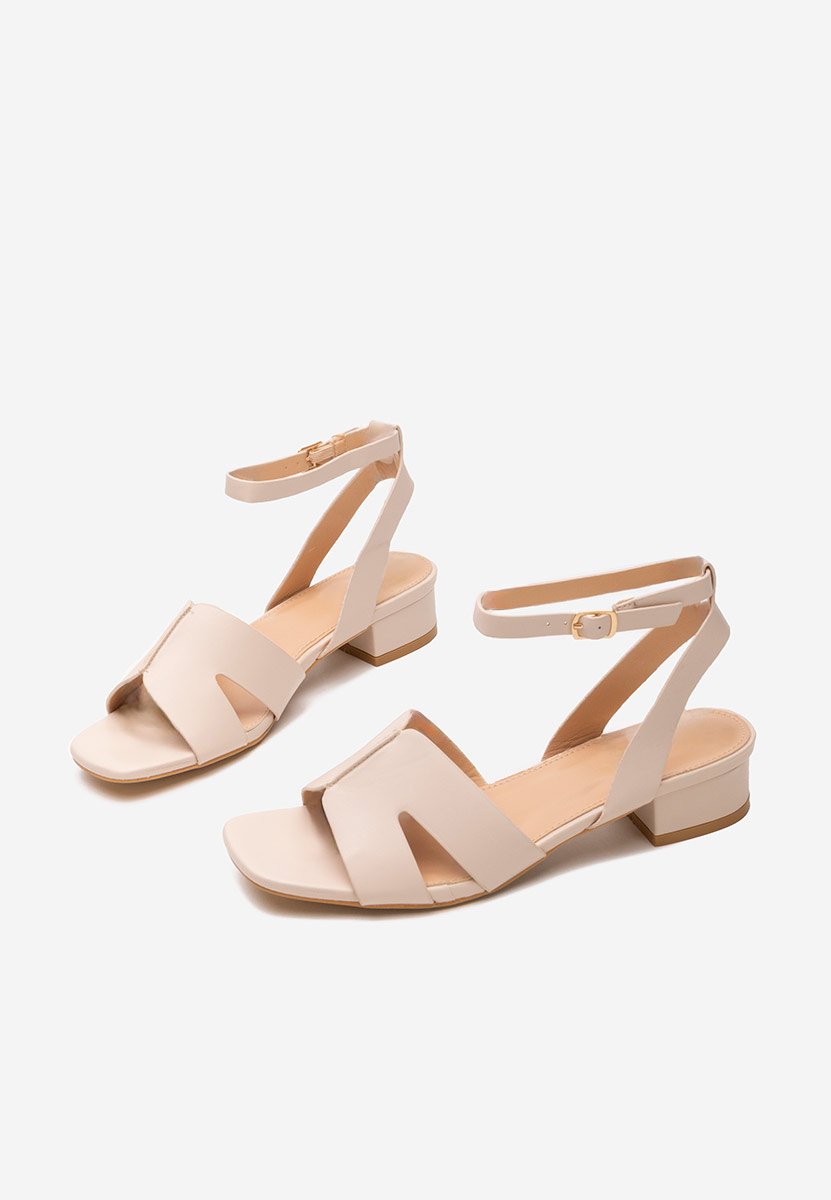 Sandale s petu Briena bež