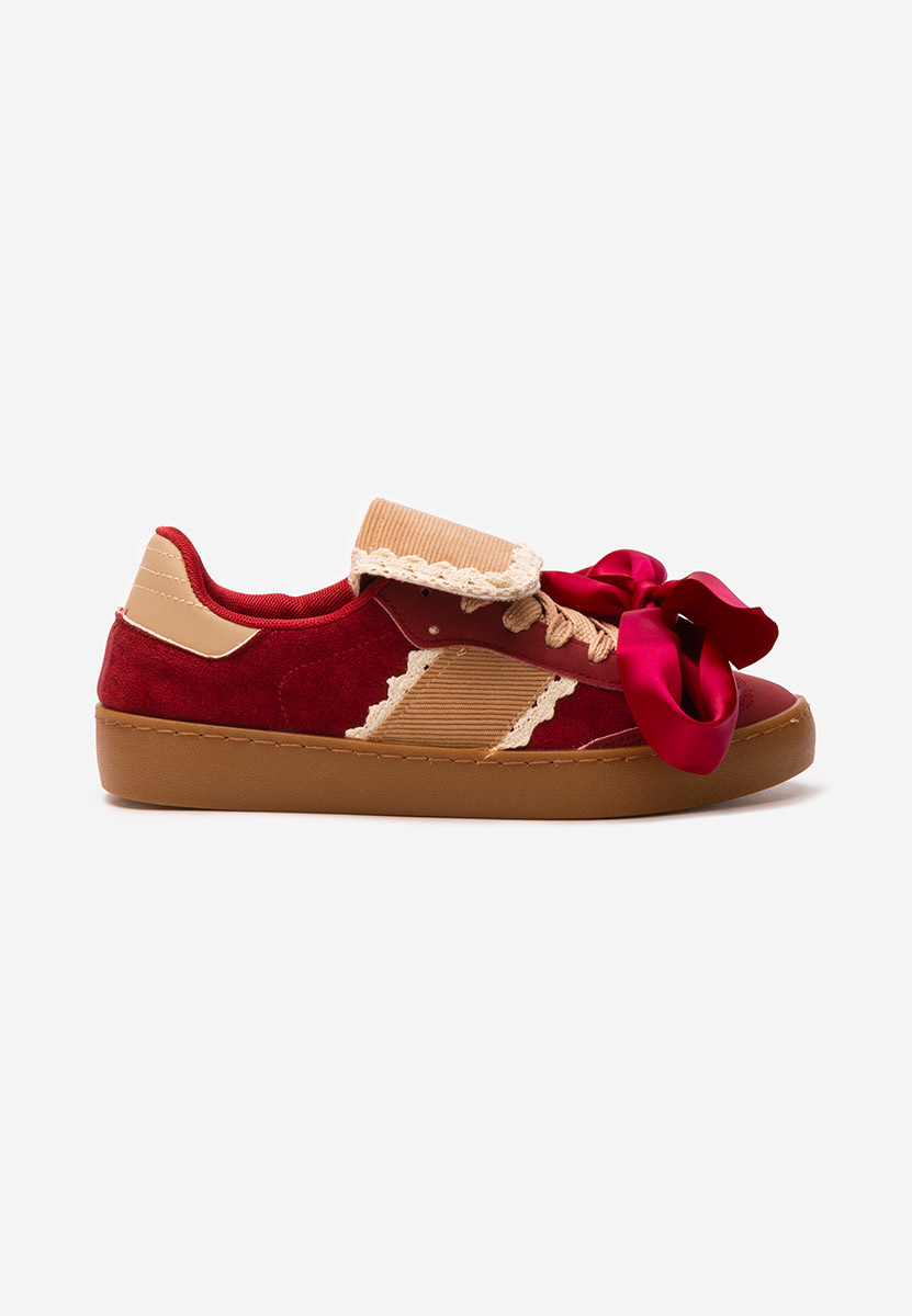Ženske sneakers Maxima vinsko crvena