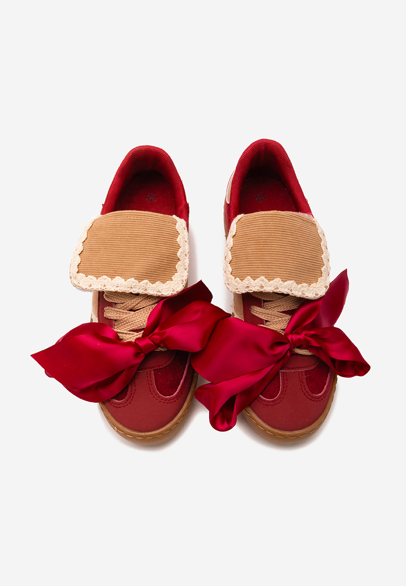 Ženske sneakers Maxima vinsko crvena