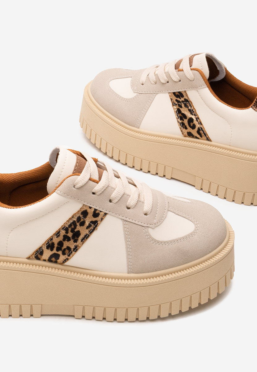 Tenisice sa platformom Michele leopardi