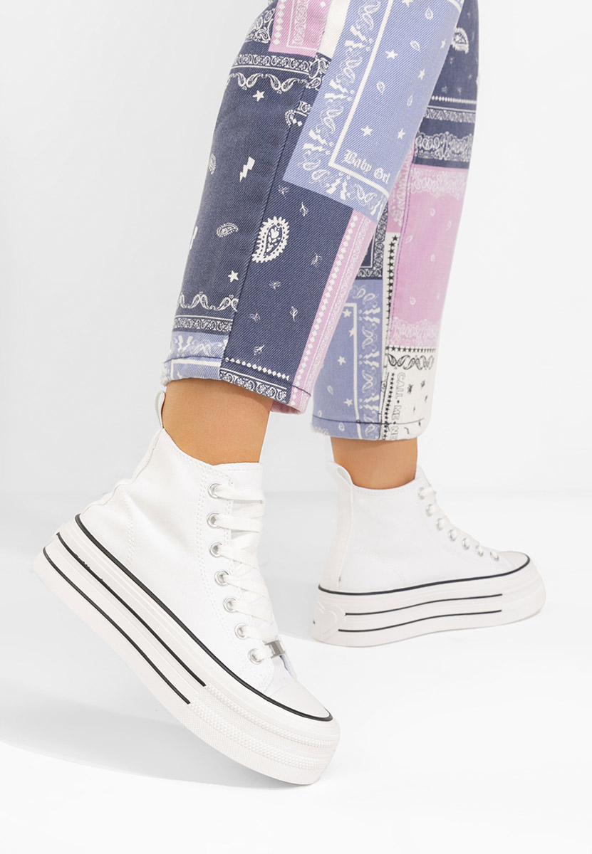 Tenisice s Platformom Kimala V3 bijele