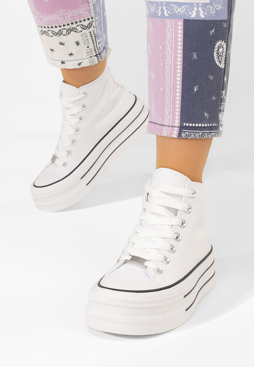 Tenisice s Platformom Kimala V3 bijele