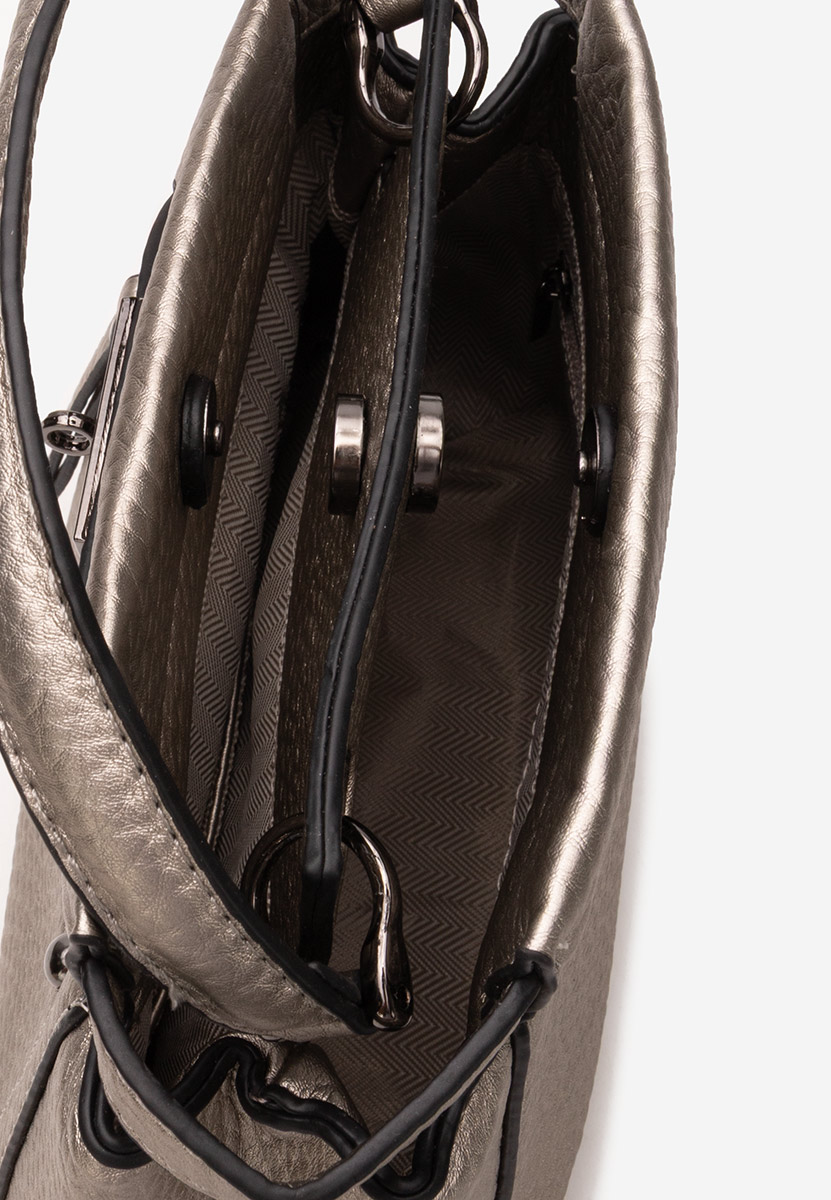 Ručna torba Yalina srebrno