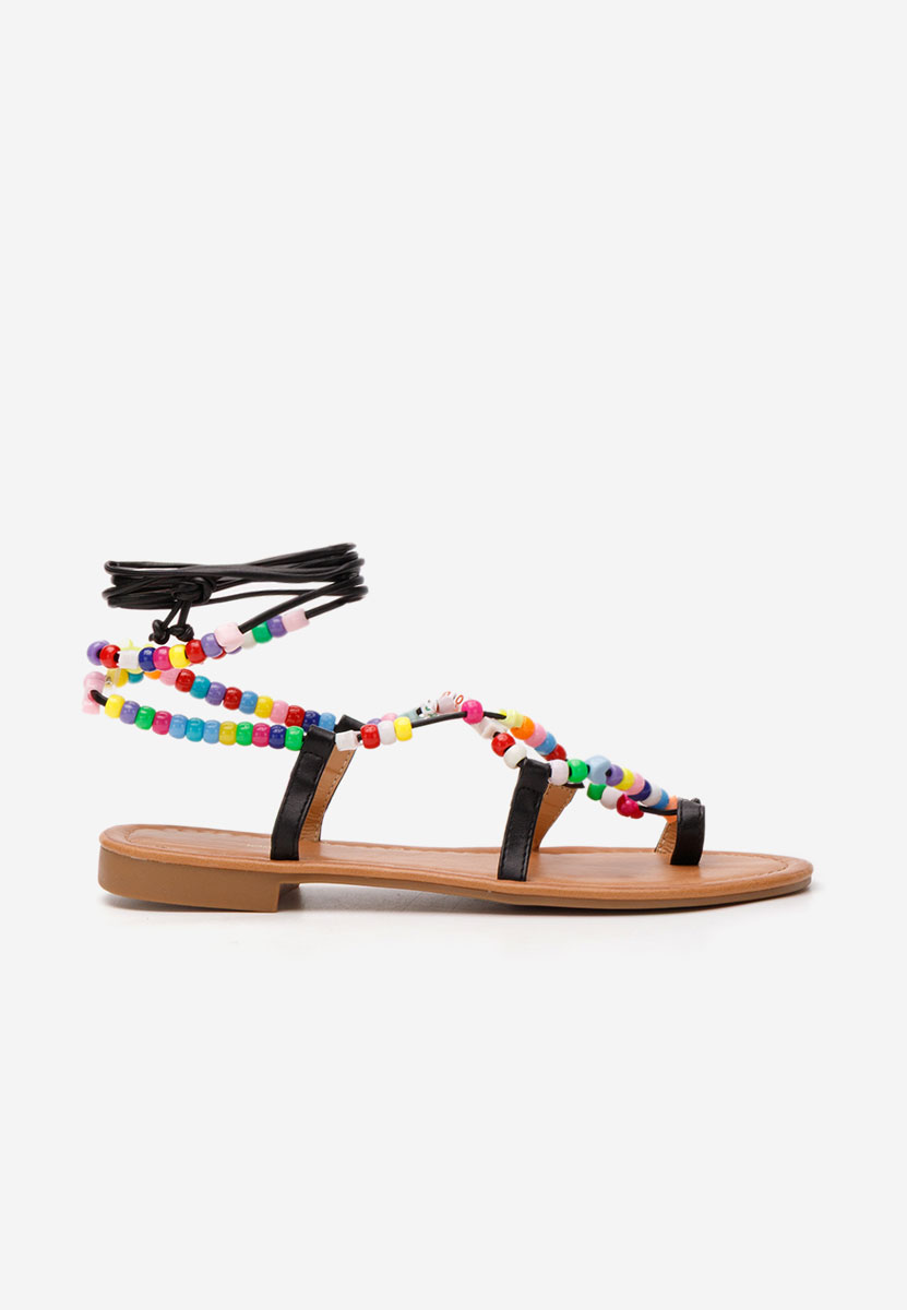 Niske sandale Bertha crno