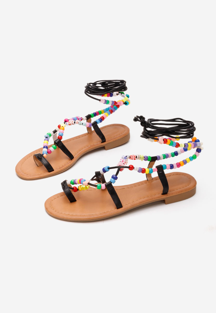 Niske sandale Bertha crno