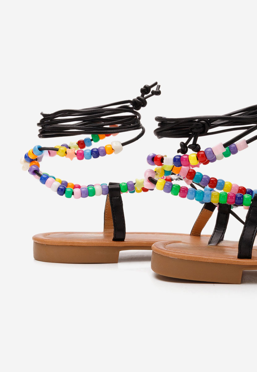 Niske sandale Bertha crno