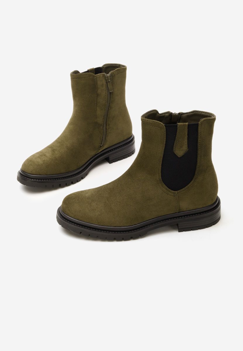 Ženske gležnjače Nevea zeleno