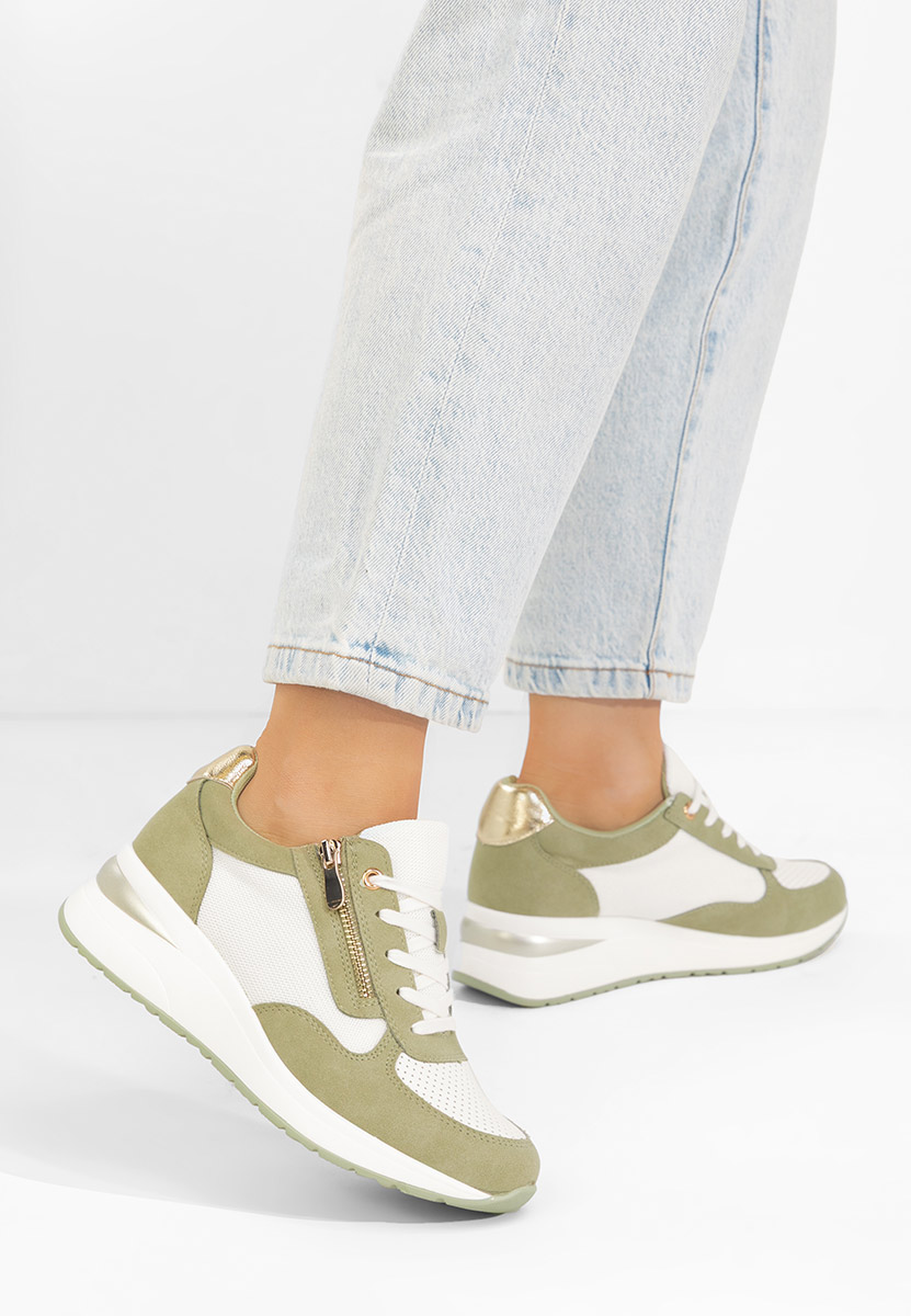 Tenisice na punu petu Floreia zeleno