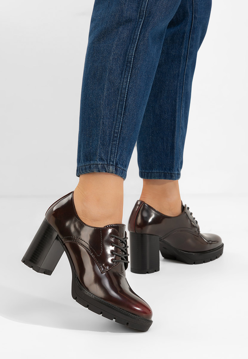 Cipele casual Pluvina vinsko crvena Cipele casual Pluvina vinsko crvena