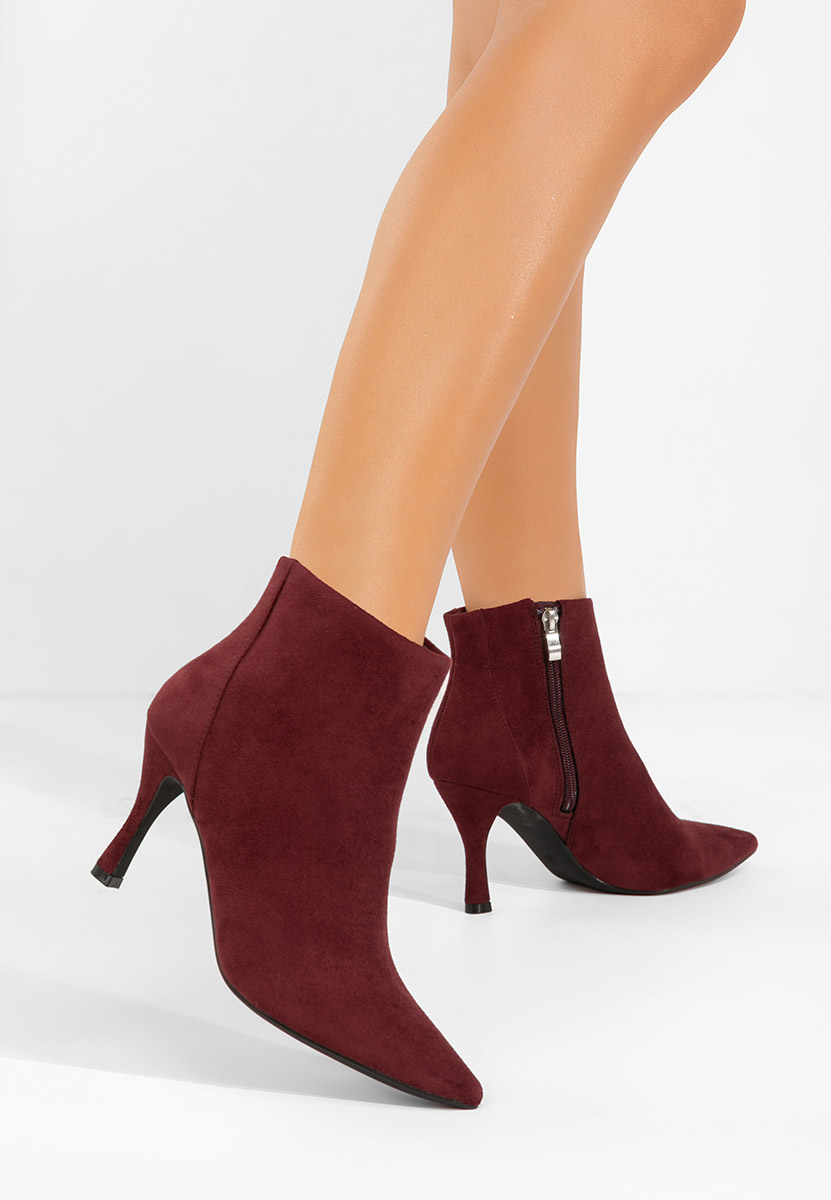 Štikle gležnjače Jinna granat