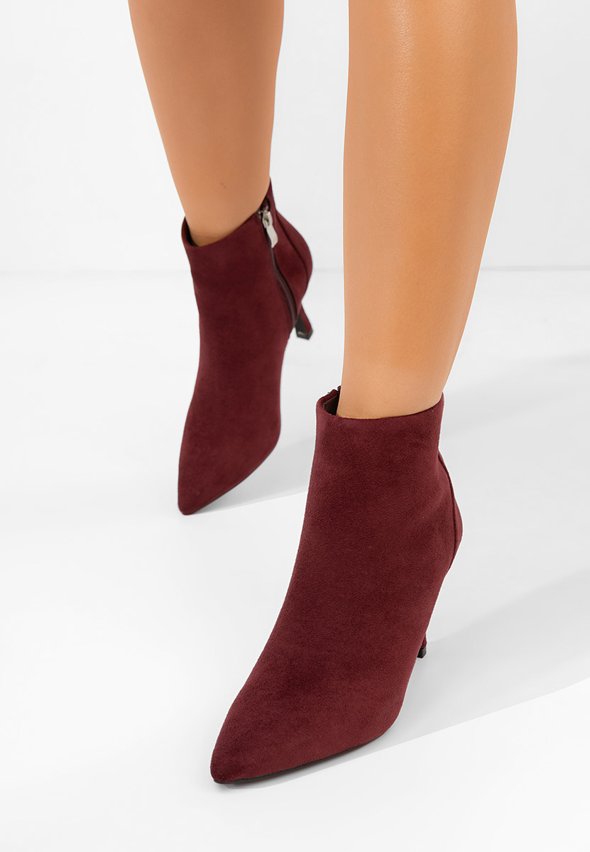 Štikle gležnjače Jinna granat