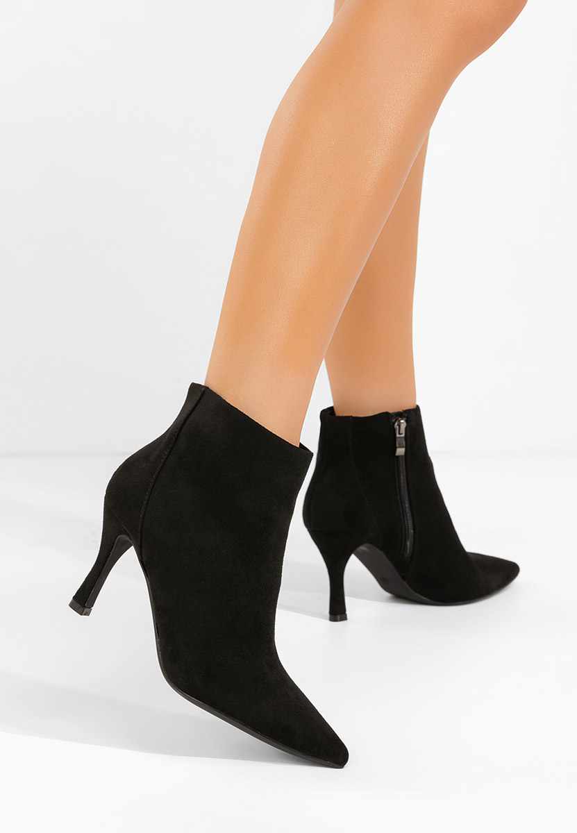 Štikle gležnjače Jinna crno