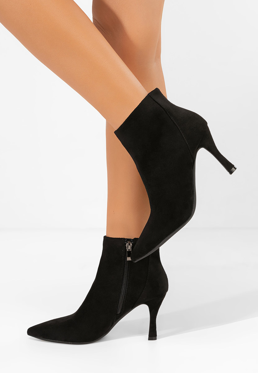 Štikle gležnjače Jinna crno