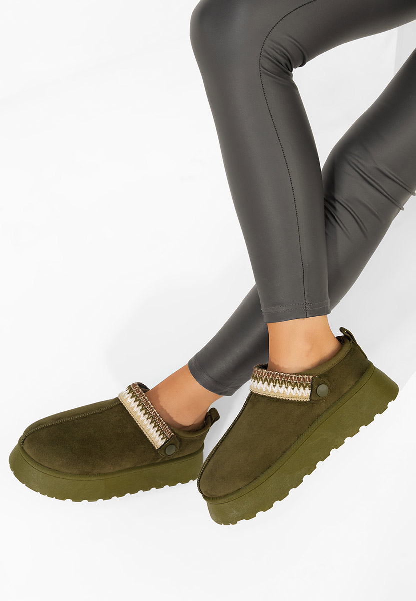 Ženske klompa Frovia zeleno