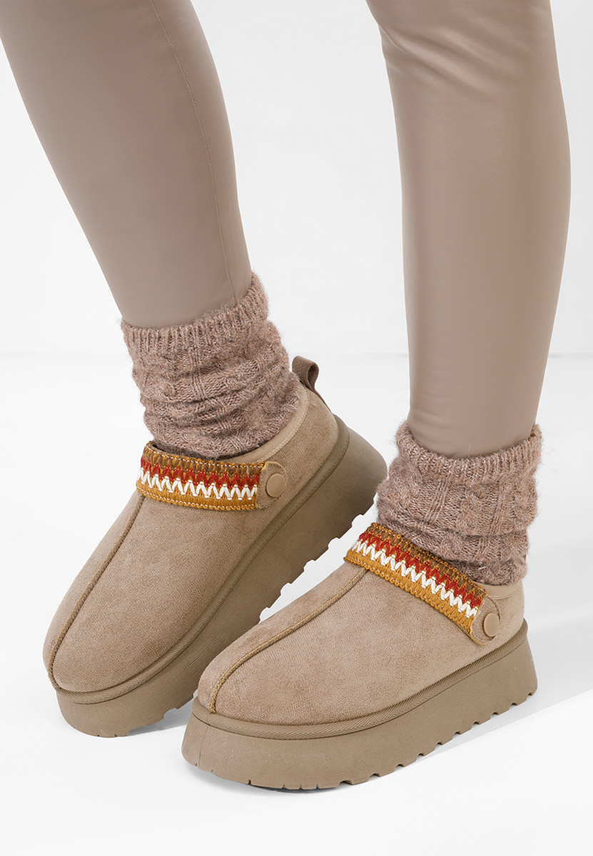 Ženske klompa Frovia kaki