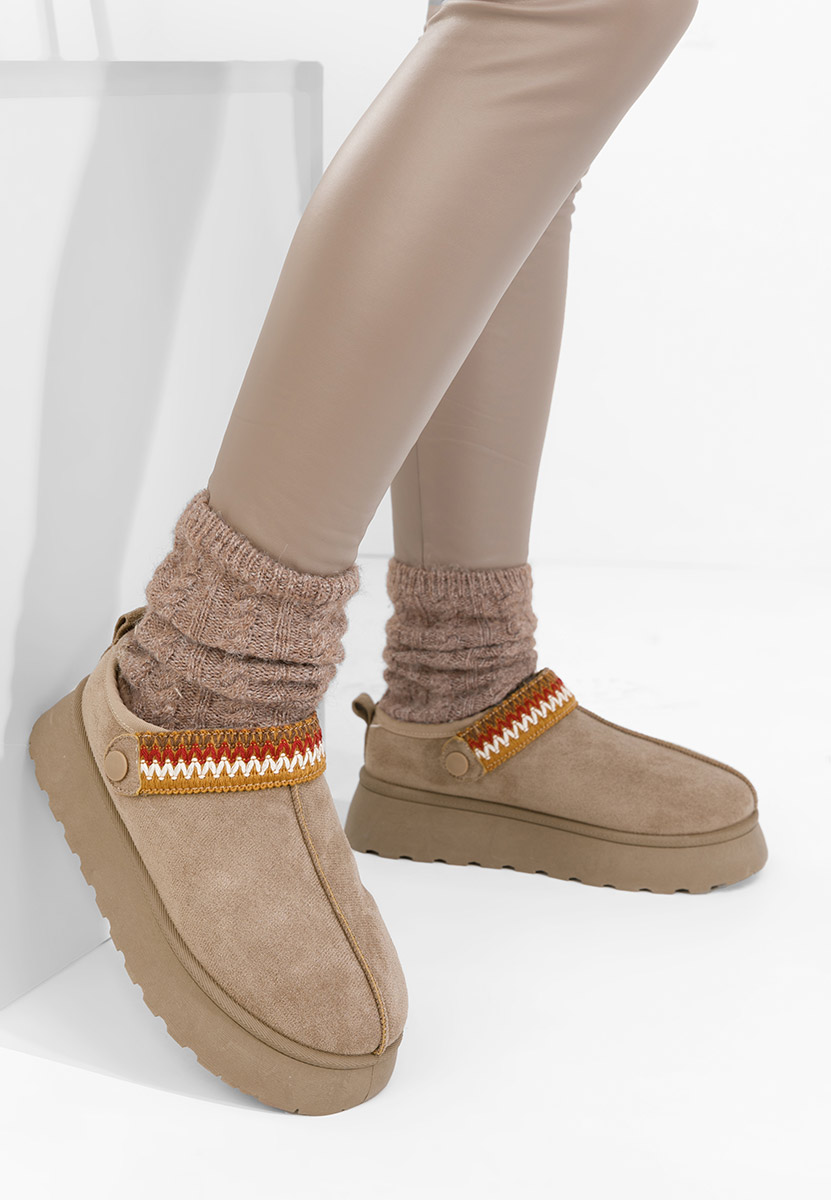 Ženske klompa Frovia kaki