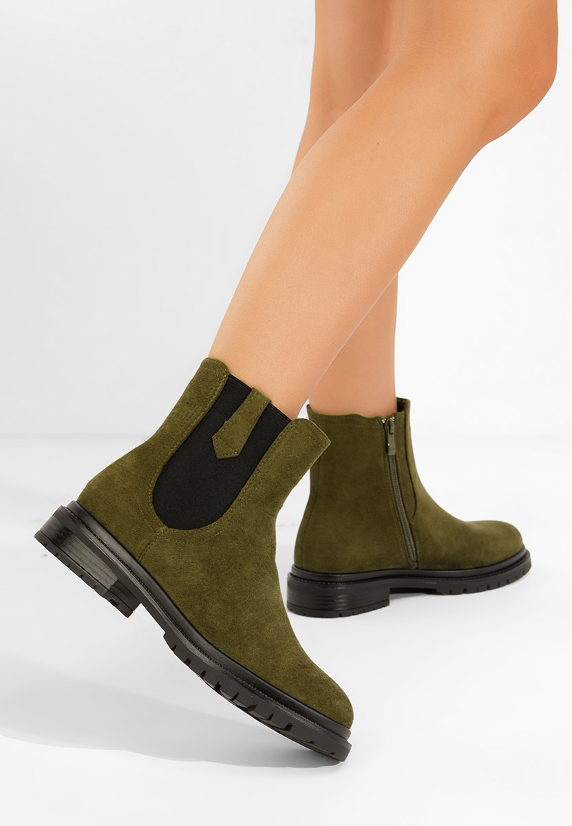 Ženske gležnjače Nevea zeleno