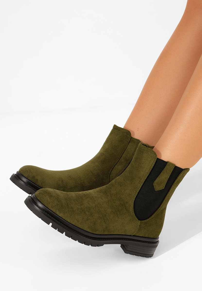 Ženske gležnjače Nevea zeleno