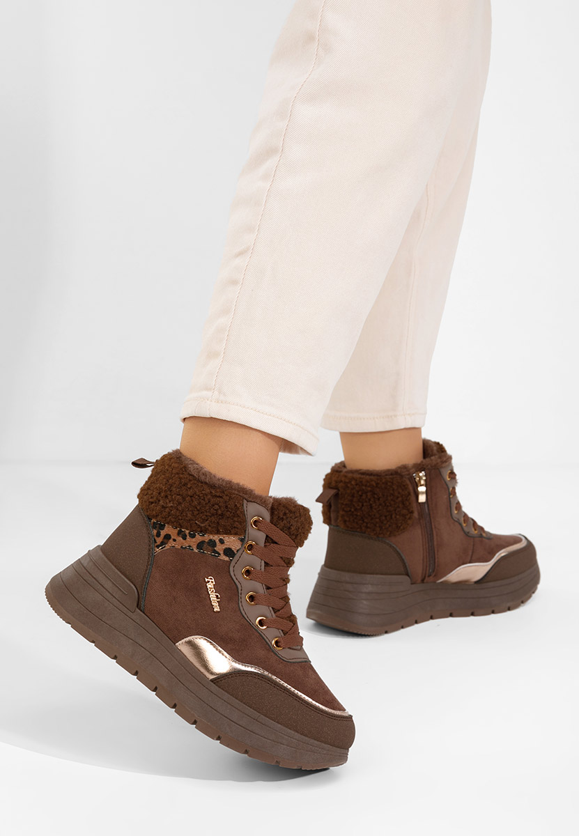 Zimske tenisice za žene Lisaia braon