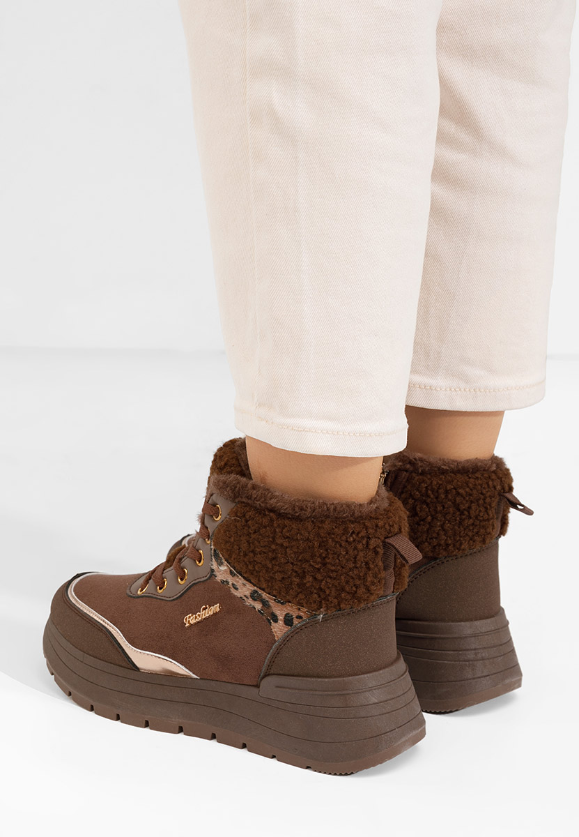 Zimske tenisice za žene Lisaia braon