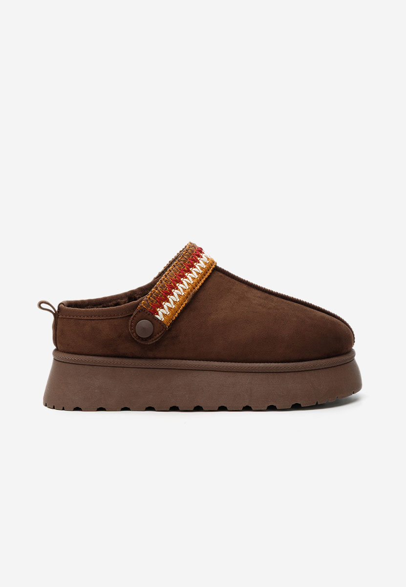 Ženske klompa Frovia braon