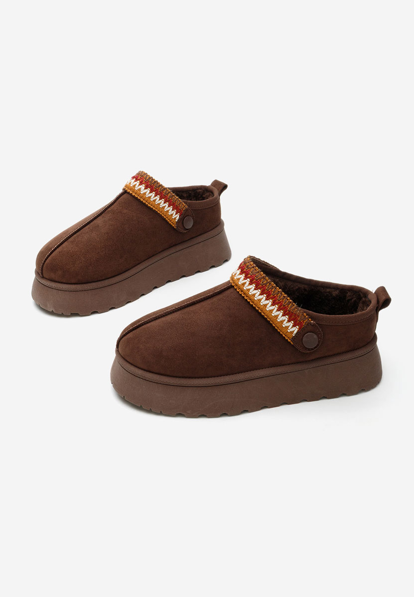 Ženske klompa Frovia braon