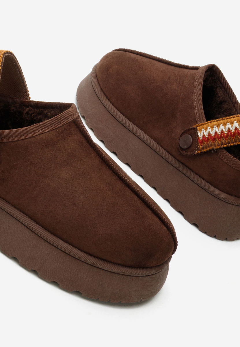 Ženske klompa Frovia braon