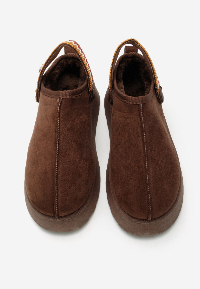 Ženske klompa Frovia braon