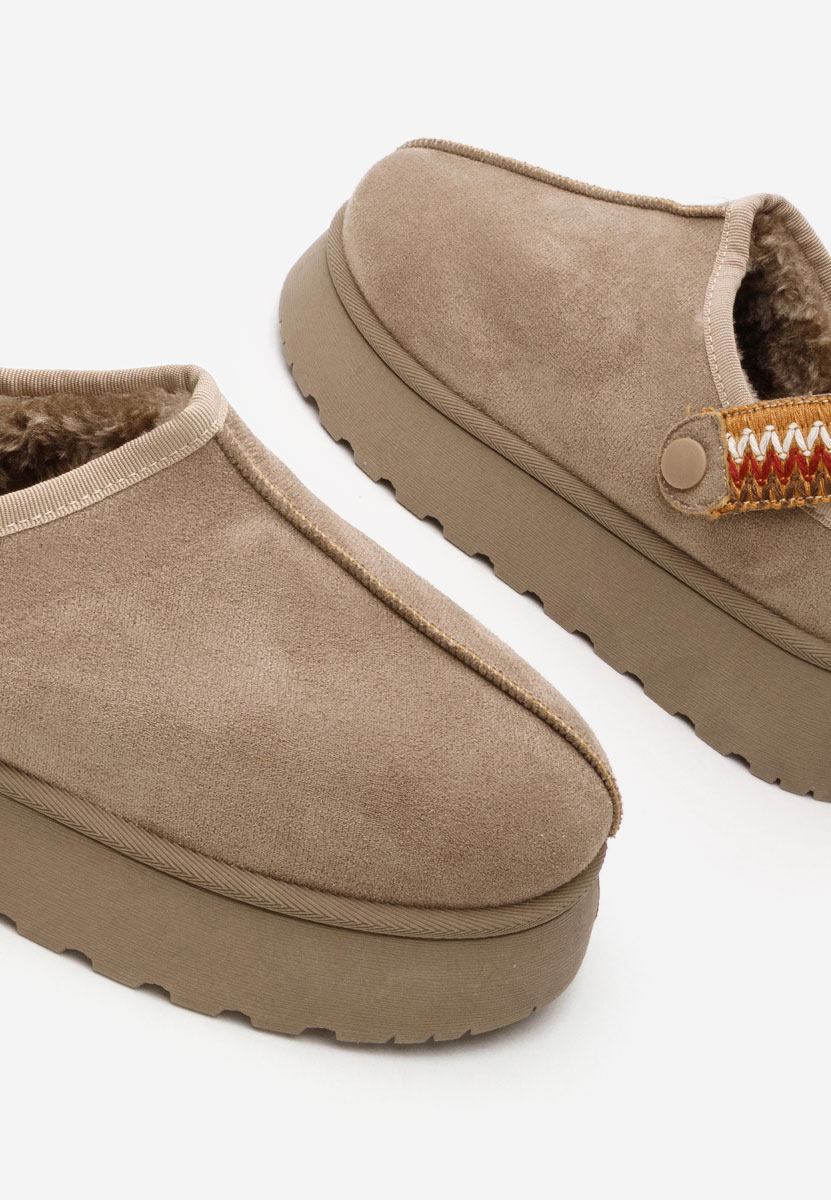 Ženske klompa Frovia kaki