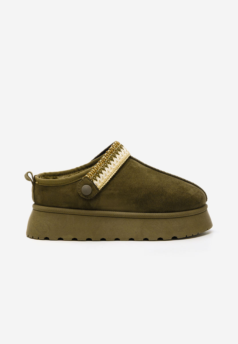 Ženske klompa Frovia zeleno