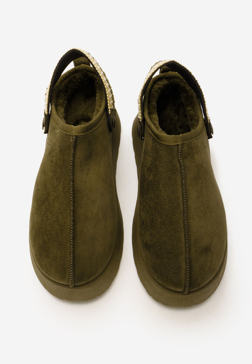 Ženske klompa Frovia zeleno