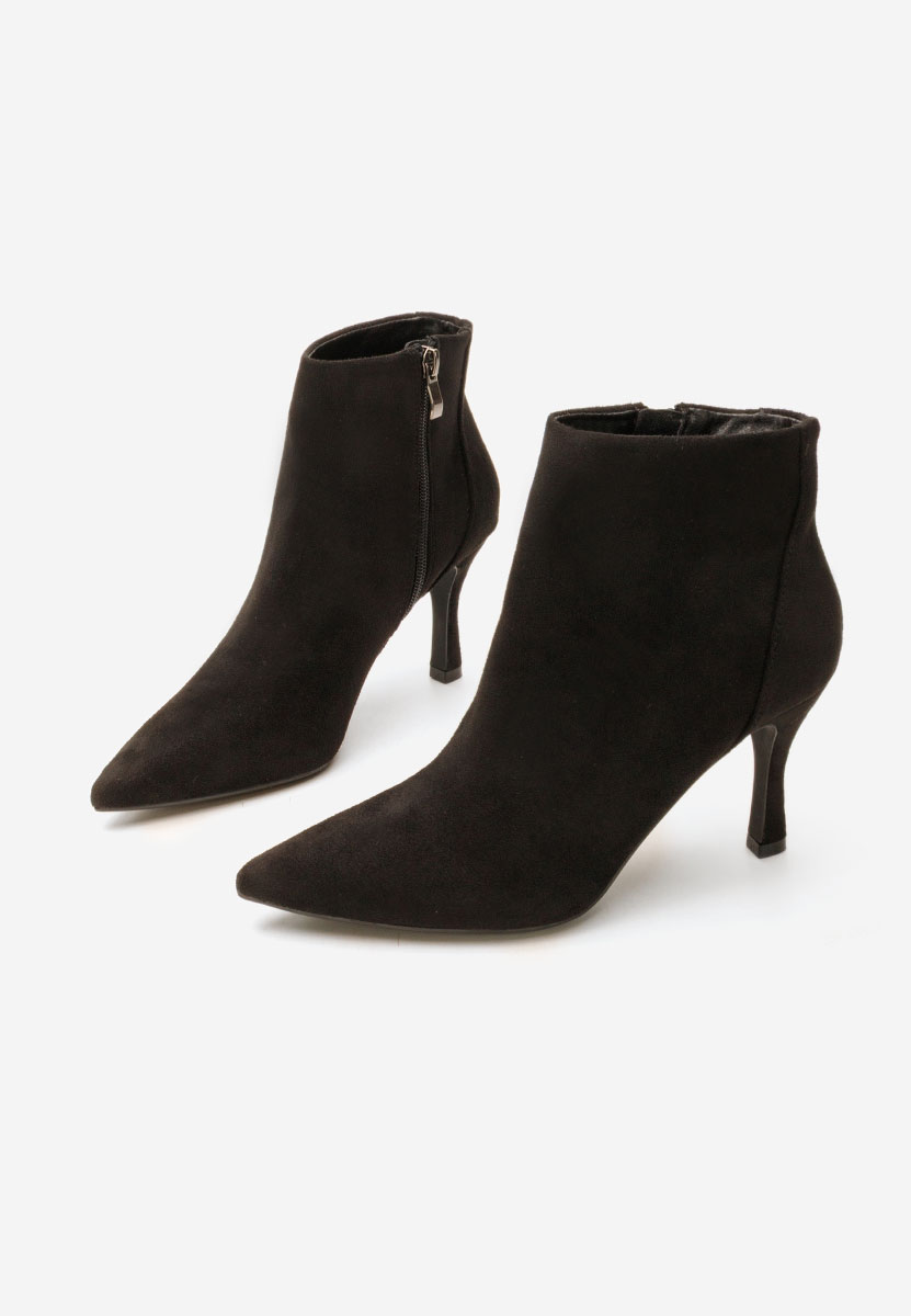 Štikle gležnjače Jinna crno