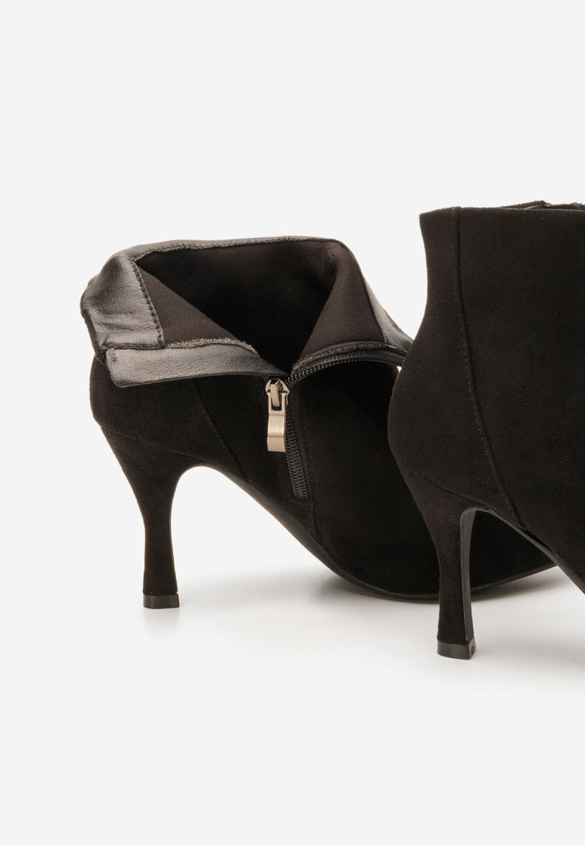 Štikle gležnjače Jinna crno