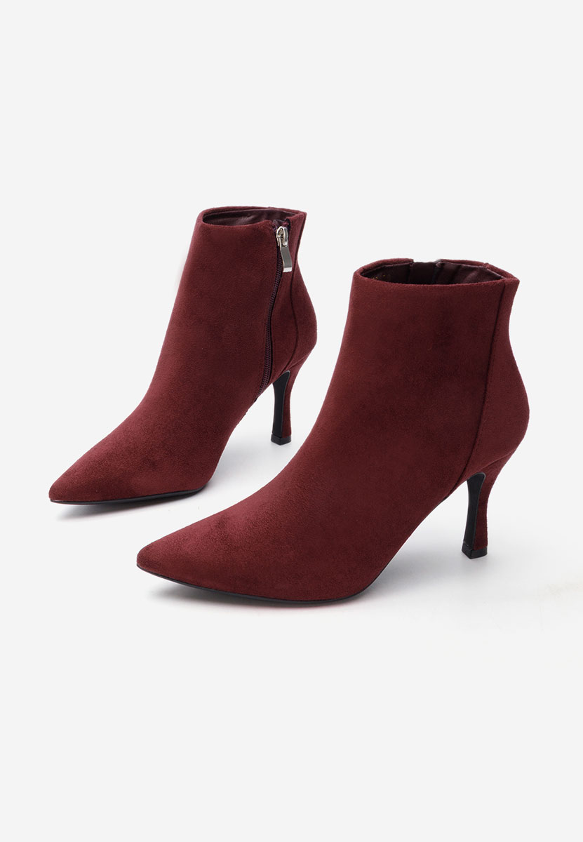 Štikle gležnjače Jinna granat