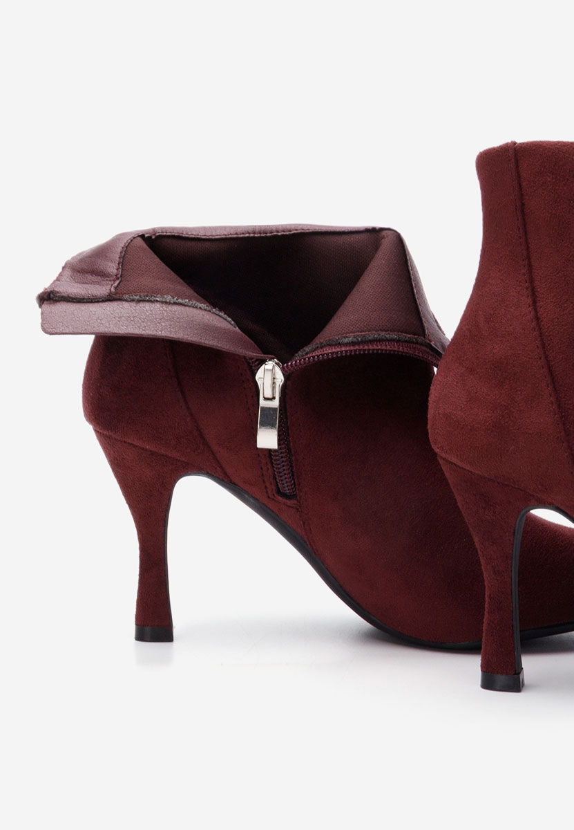 Štikle gležnjače Jinna granat