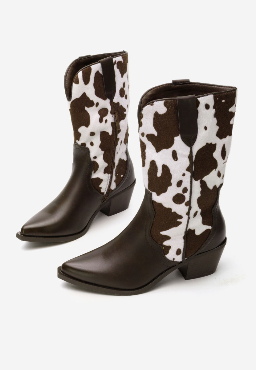 Ženske kaubojke Nedira braon