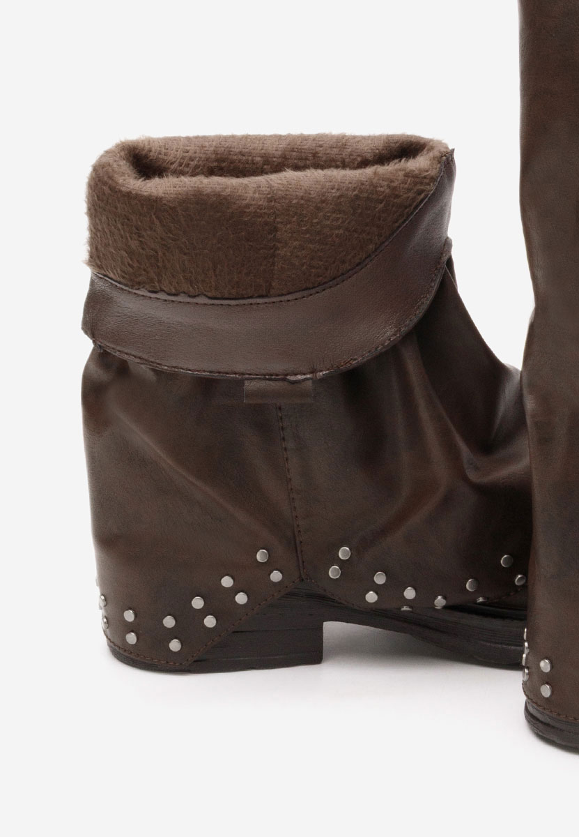 Ženske čizme Arvion braon