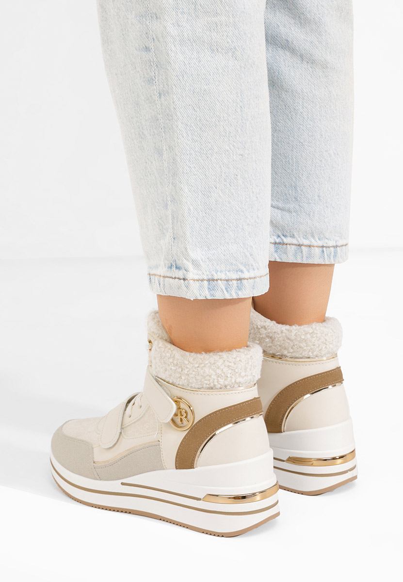 High-Top Sneakers Velaris bež