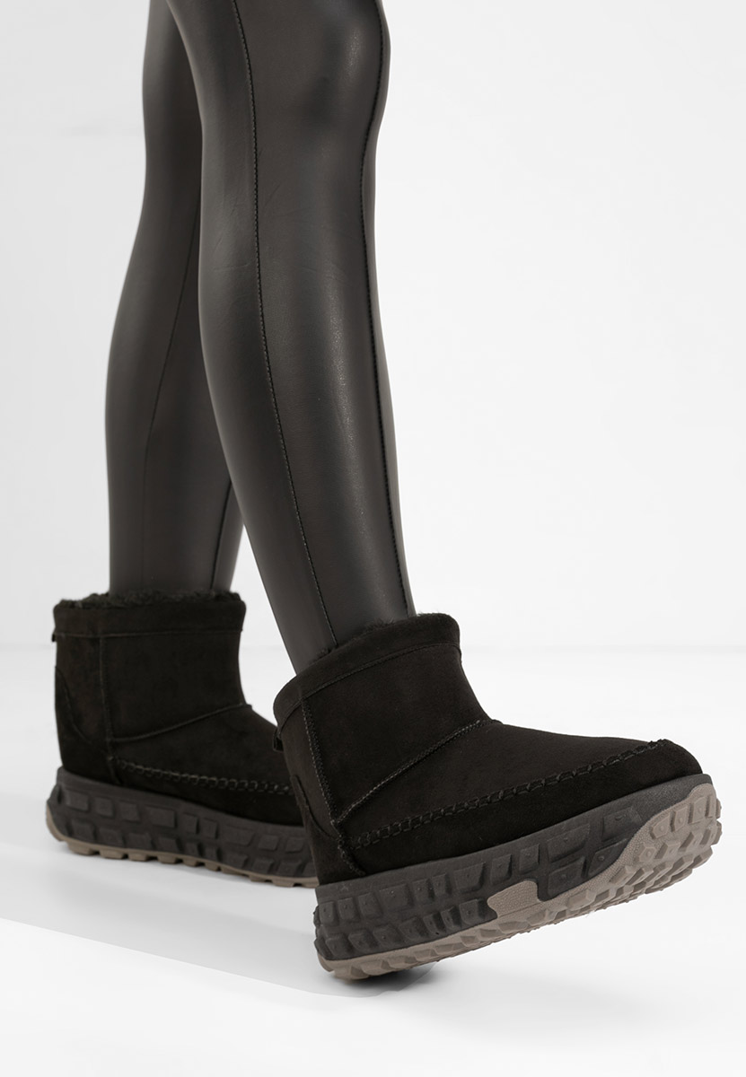 Gležnjače s platformom Novela crno