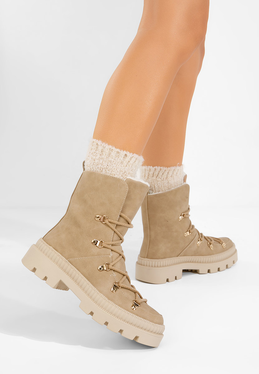 Zimske gojzerice za žene Solira kaki