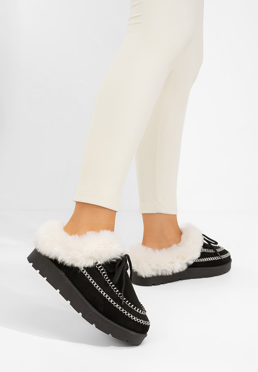 Ženske klompa Leainia crno Ženske klompa Leainia crno