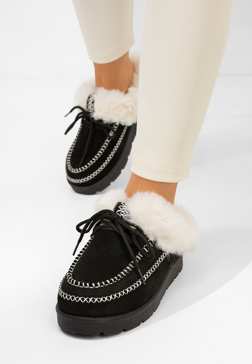 Ženske klompa Leainia crno Ženske klompa Leainia crno