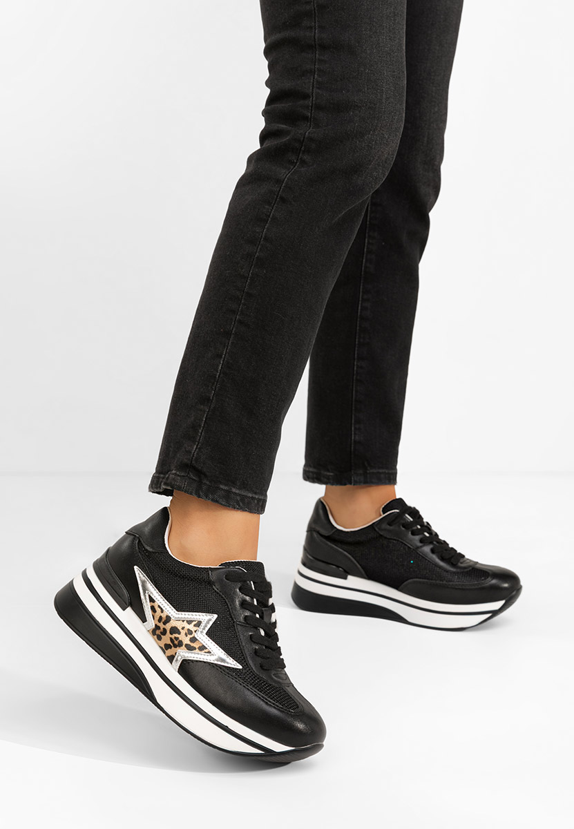 Tenisice sa platformom Valorys crno