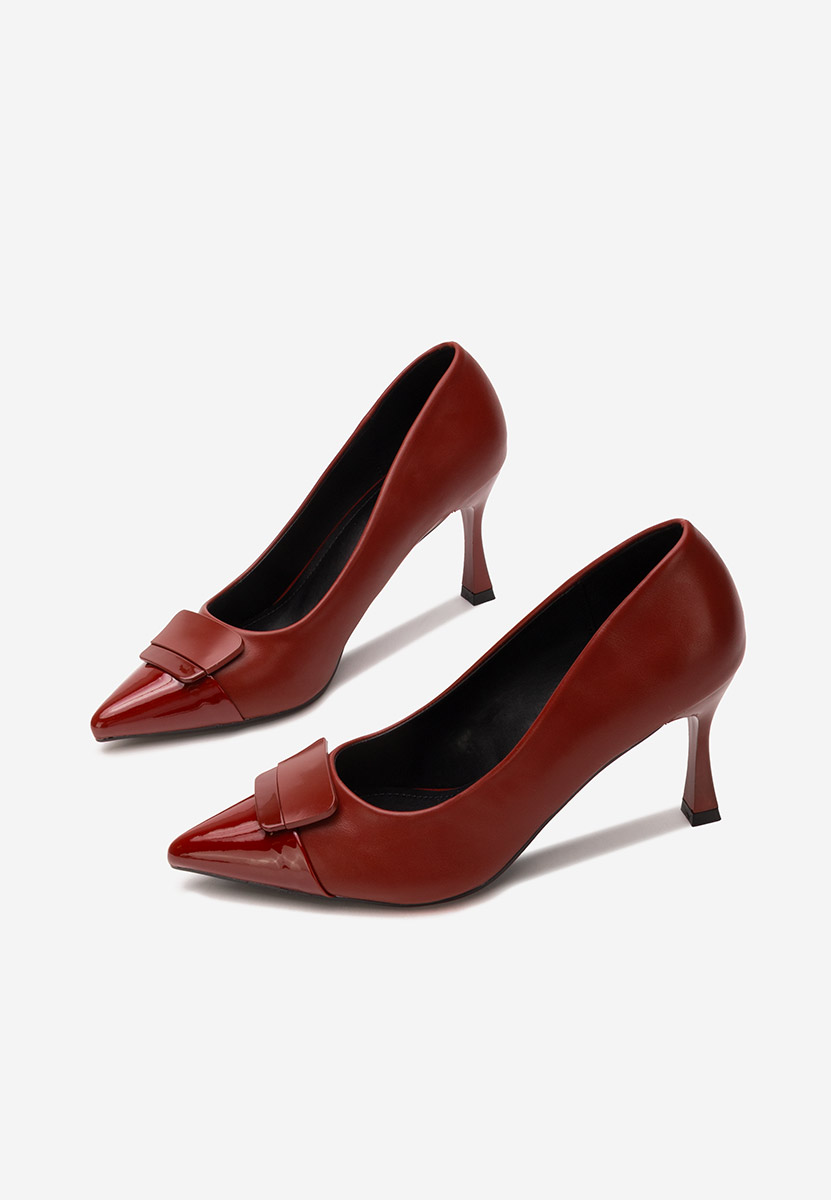 Štikle Diava vinsko crvena