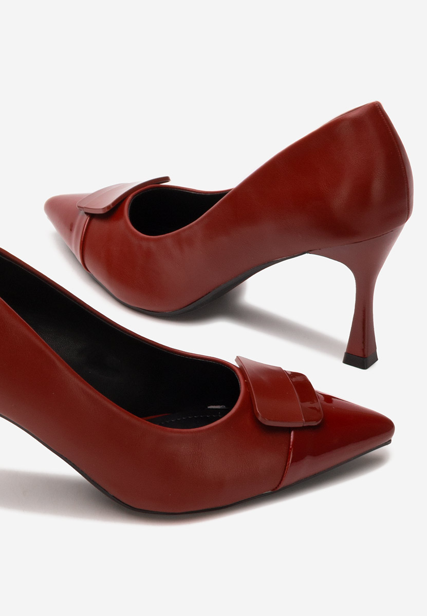 Štikle Diava vinsko crvena