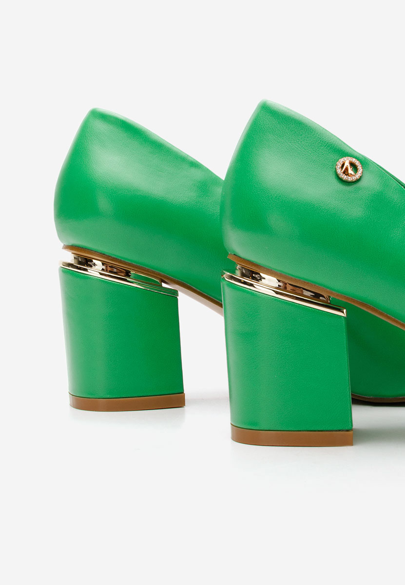 Elegantne cipele na petu Nelia V4 zeleno