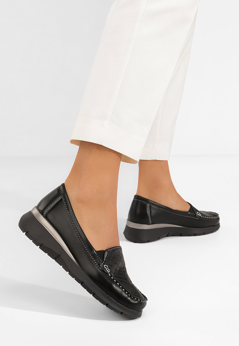 Ženske mokasinke Seona crno